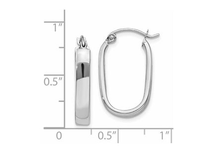 14k White Gold Earrings Style TF978 - Classique Jewelry Inc.