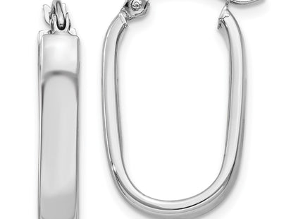14k White Gold Earrings Style TF978 - Classique Jewelry Inc.
