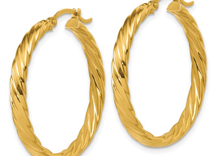 14k Yellow Gold Earrings Style TF988 - Classique Jewelry Inc.