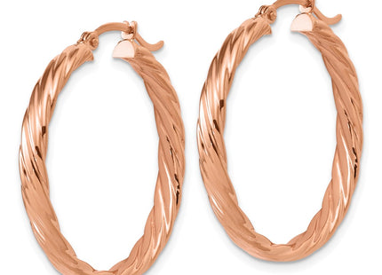 14k Rose Gold Earrings Style TF988R - Classique Jewelry Inc.