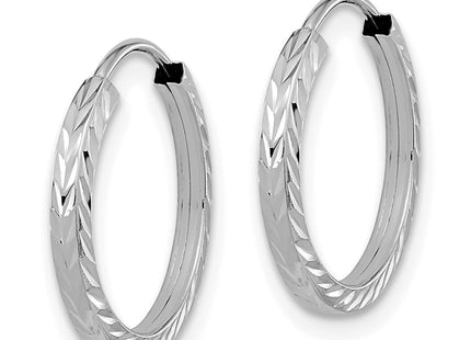 14k White Gold Earrings Style TF993W - Classique Jewelry Inc.