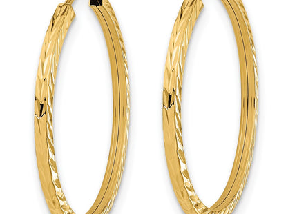14k Yellow Gold Earrings Style TF996 - Classique Jewelry Inc.
