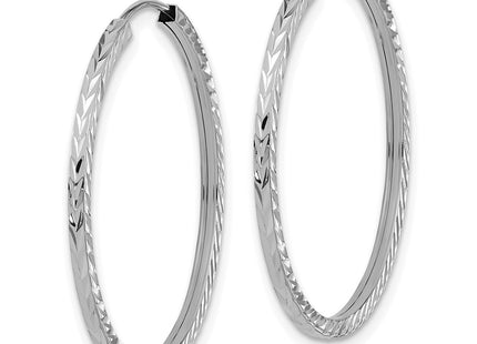 14k White Gold Earrings Style TF997W - Classique Jewelry Inc.