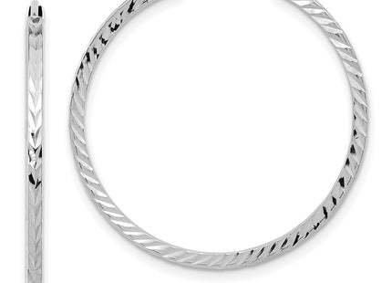 14k White Gold Earrings Style TF997W - Classique Jewelry Inc.