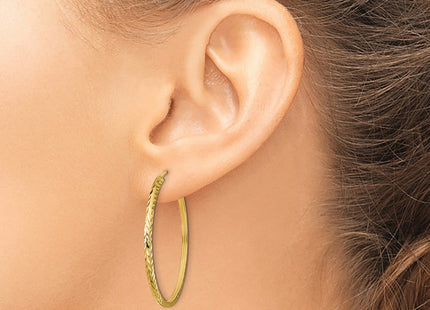 14k Yellow Gold Earrings Style TF998 - Classique Jewelry Inc.