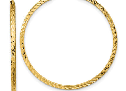 14k Yellow Gold Earrings Style TF998 - Classique Jewelry Inc.
