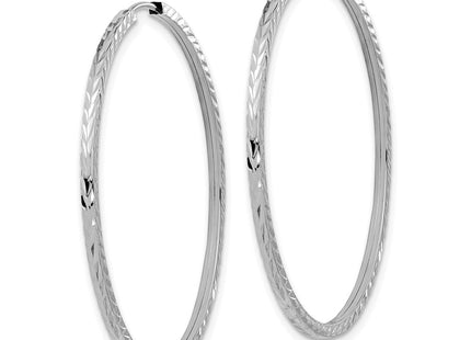 14k White Gold Earrings Style TF999W - Classique Jewelry Inc.