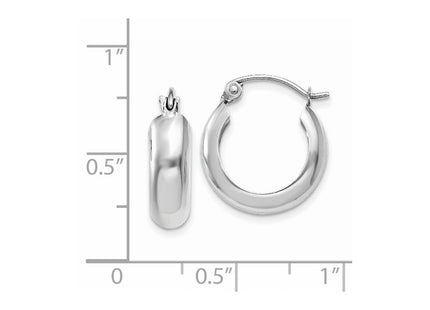 14k White Gold Earrings Style TH276 - Classique Jewelry Inc.