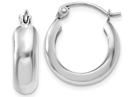 14k White Gold Earrings Style TH276 - Classique Jewelry Inc.