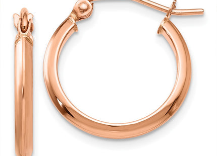 14k Rose Gold Earrings Style TH497 - Classique Jewelry Inc.