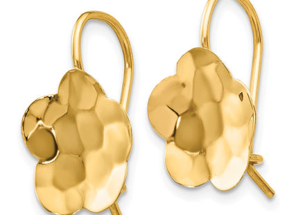 14k Yellow Gold Earrings Style TH647 - Classique Jewelry Inc.