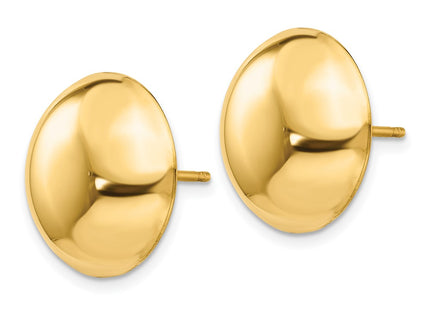14k Yellow Gold Earrings Style TH654 - Classique Jewelry Inc.