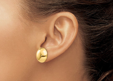 14k Yellow Gold Earrings Style TH654 - Classique Jewelry Inc.