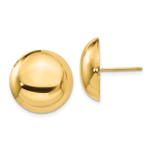 14k Yellow Gold Earrings Style TH654 - Classique Jewelry Inc.