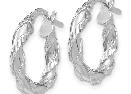 14k White Gold Earrings Style TH703 - Classique Jewelry Inc.