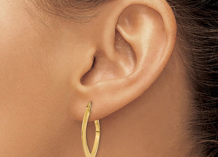 14k Yellow Gold Earrings Style TH775 - Classique Jewelry Inc.