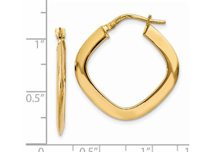 14k Yellow Gold Earrings Style TH775 - Classique Jewelry Inc.