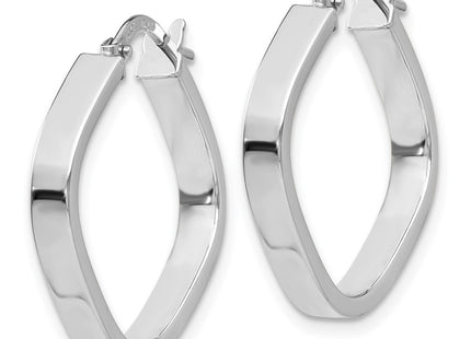 14k White Gold Earrings Style TH778 - Classique Jewelry Inc.
