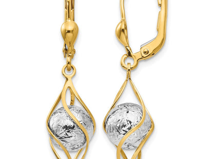 14K gold drop earrings