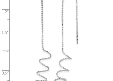 14k White Gold Earrings Style TH951W - Classique Jewelry Inc.