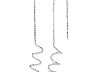 14k White Gold Earrings Style TH951W - Classique Jewelry Inc.