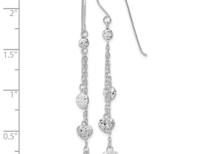 14k White Gold Earrings Style TH979W - Classique Jewelry Inc.