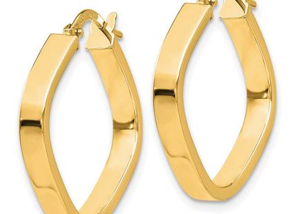 14k Yellow Gold Earrings Style TH980 - Classique Jewelry Inc.
