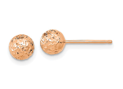 14k Rose Gold Earrings Style TL1027R - Classique Jewelry Inc.