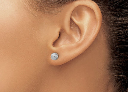 14k White Gold Earrings Style TL1027W - Classique Jewelry Inc.