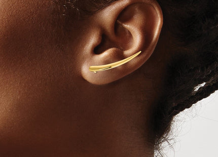 14k Yellow Gold Earrings Style TL1034 - Classique Jewelry Inc.