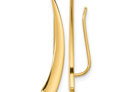 14k Yellow Gold Earrings Style TL1034 - Classique Jewelry Inc.