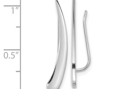 14k White Gold Earrings Style TL1034W - Classique Jewelry Inc.