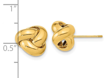 14k Yellow Gold Earrings Style TL1048 - Classique Jewelry Inc.