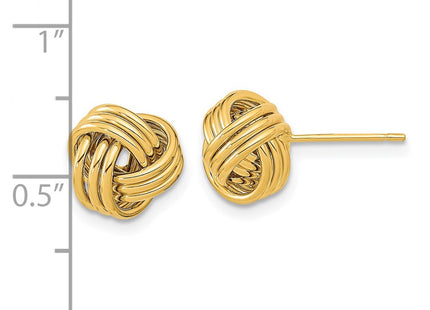 14k Yellow Gold Earrings Style TL1050 - Classique Jewelry Inc.