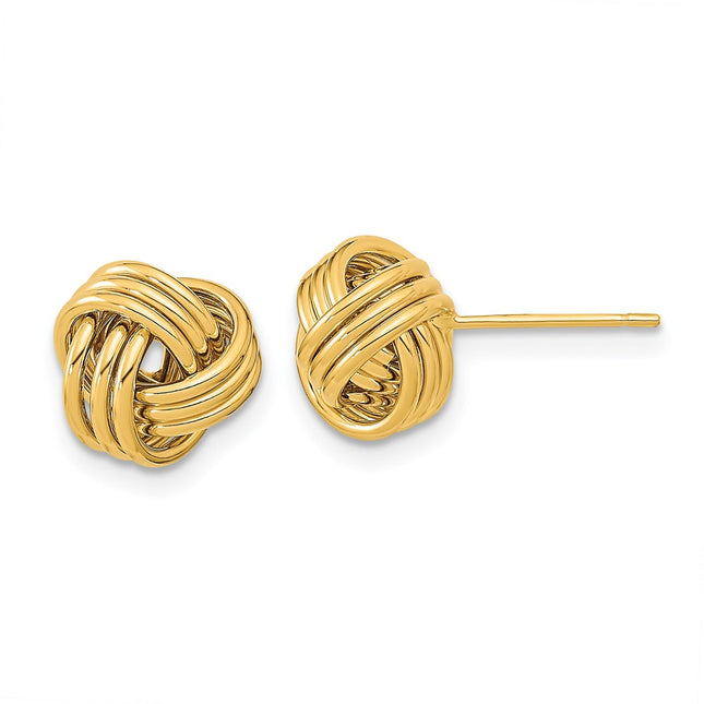 14k Yellow Gold Earrings Style TL1050 - Classique Jewelry Inc.