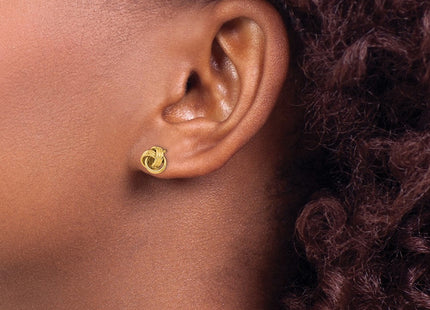 14k Yellow Gold Earrings Style TL1052 - Classique Jewelry Inc.