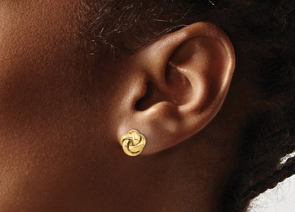 14k Yellow Gold Earrings Style TL1056 - Classique Jewelry Inc.