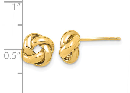 14k Yellow Gold Earrings Style TL1056 - Classique Jewelry Inc.