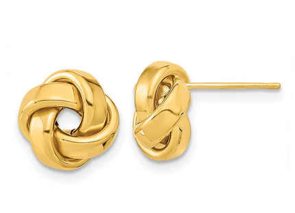 14k Yellow Gold Earrings Style TL1057 - Classique Jewelry Inc.