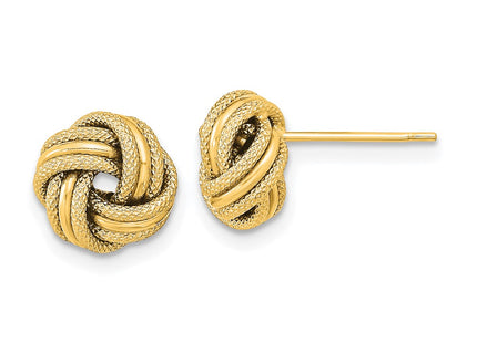 14k Yellow Gold Earrings Style TL1058 - Classique Jewelry Inc.