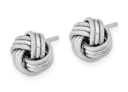 14k White Gold Earrings Style TL1058W - Classique Jewelry Inc.