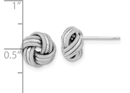 14k White Gold Earrings Style TL1058W - Classique Jewelry Inc.