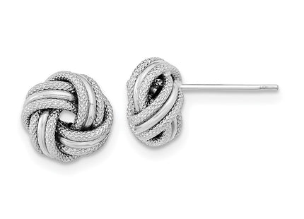 14k White Gold Earrings Style TL1058W - Classique Jewelry Inc.