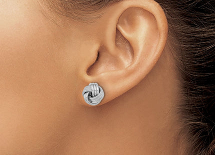 14k White Gold Earrings Style TL1061W - Classique Jewelry Inc.