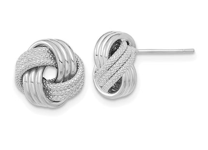 14k White Gold Earrings Style TL1061W - Classique Jewelry Inc.