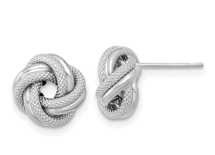 14k White Gold Earrings Style TL1073W - Classique Jewelry Inc.