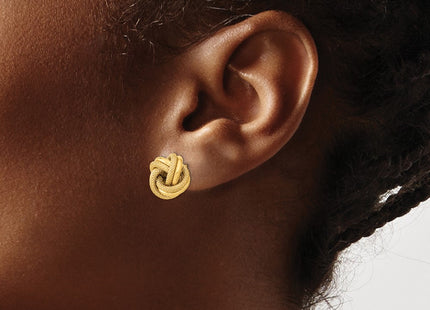 14k Yellow Gold Earrings Style TL1074 - Classique Jewelry Inc.