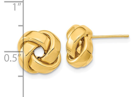 14k Yellow Gold Earrings Style TL1075 - Classique Jewelry Inc.