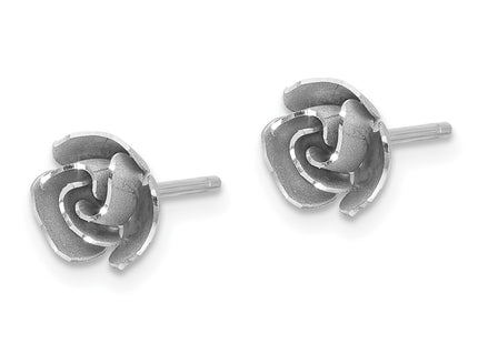 14k Yellow & Rhodium Earrings Style TL1107 - Classique Jewelry Inc.