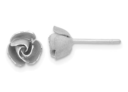 14k Yellow & Rhodium Earrings Style TL1107 - Classique Jewelry Inc.